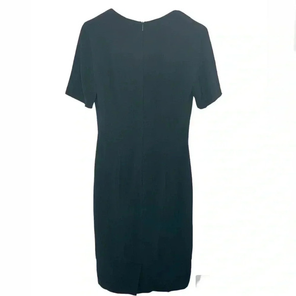 NWOT HUGO BOSS Dalesana Sheath Dress In Dark Green. Size 2 - Picture 2 of 6